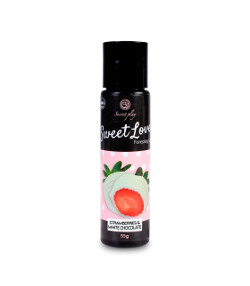 GEL CIOCCOLATO BIANCO E FRAGOLA - 60 ML