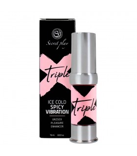 TRIPLE X - 3 EN 1 UNISEX PLEASURE ENHANCER GEL 15 ML