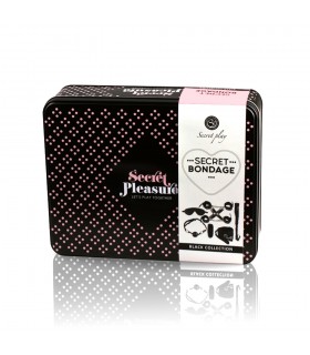 8 PIECES BONDAGE KIT -BLACK