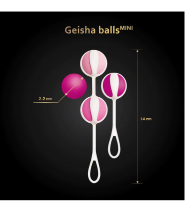 BOLAS CHINAS GEISHA BALLS MINI RASPERRY