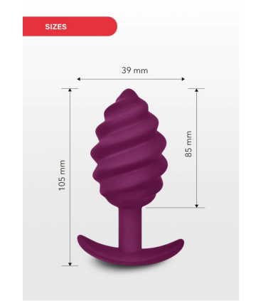 GPLUG TWIST 2 FUCSHIA NOVIBRO