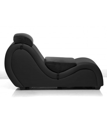 POSTURAS CANAPÉ CANAPÉ CHAISE LOUNGE NOIR
