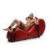 POSTURAS SOFA COUCH CHAISE LOUNGE ROSSO