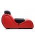 POSTURAS CANAPÉ CANAPÉ CHAISE LOUNGE ROUGE