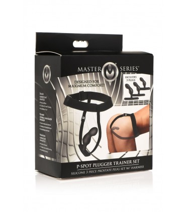 PLUG PROSTÁTICO SILICONA C/ ARNÉS