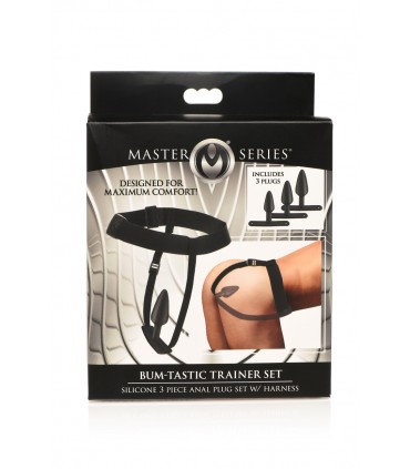 SET 3 SILICONE PLUG W/ HARNESS