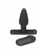 VIBRATOR PLUG W/ SILICONE CONTROL AND W/ HARNESS