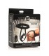 VIBRATING PROSTATE PLUG W/ SILICONE CONTROL AND W/ HARNESS