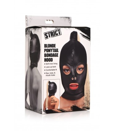 HOOD WITH BLONDE TAIL