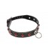 RED STONES CHOKER NECKLACE WITH RING