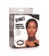 CHOKER-HALSKETTE MIT RING AUS KLAREN STEINEN