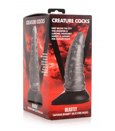 TIERLICHER SILIKON-DILDO 21 CM X 7'60 CM