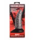 BEASTLY SILICONE DILDO 21 CM X 7'60 CM