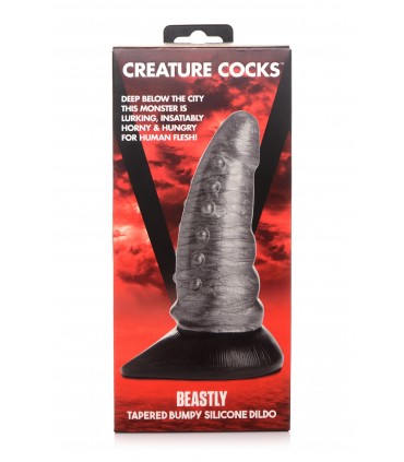 TIERLICHER SILIKON-DILDO 21 CM X 7'60 CM