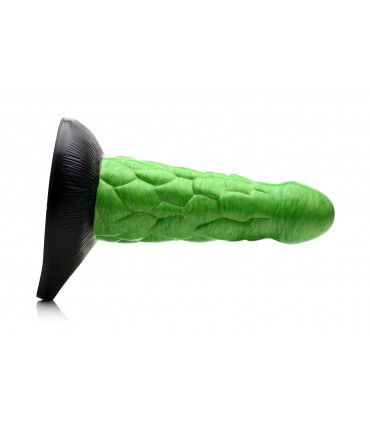 DILDO SILICONA RADIOACTIVE REPTILE 19 CM X 6'1 CM