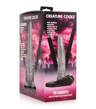 IL GARGOYLE DILDO IN SILICONE ROCK HARD 23'60 CM X 4'57 CM