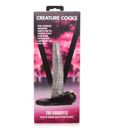 IL GARGOYLE DILDO IN SILICONE ROCK HARD 23'60 CM X 4'57 CM