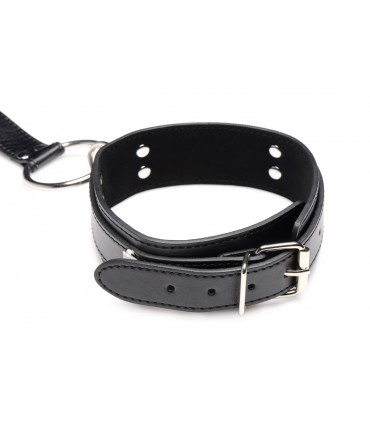 HANDCUFFS WITH BLACK COLLAR