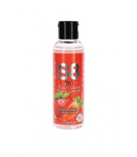 S8 LUBRIFICANTE 4 IN 1 FRAGOLA-VANIGLIA 125 ML