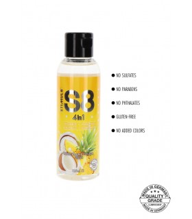 S8 LUBRICANTE 4 EN 1 PIÑA COLADA 125 ML