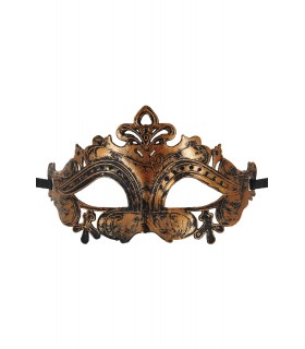 MASQUE DE HAMEAU DE CUIVRE