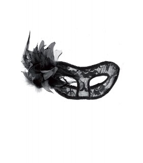 MÁSCARA LA TRAVIATA NEGRA