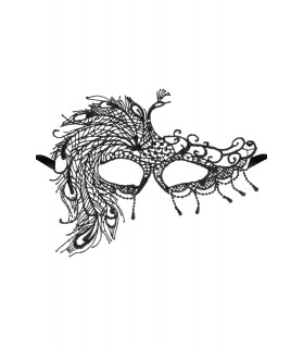 MASQUE CRÉPUSCULAIRE NOIR