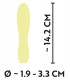 CUTIES MINI VIBRADOR AMARILLO 3.G