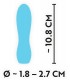 CUTIES MINI VIBRADOR AZUL 3.G