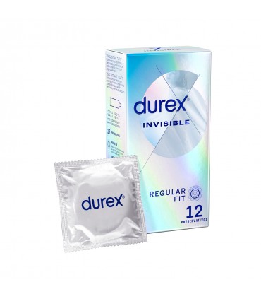 DUREX UNSICHTBARE SENSITIVE KONDOME 12 EINHEITEN