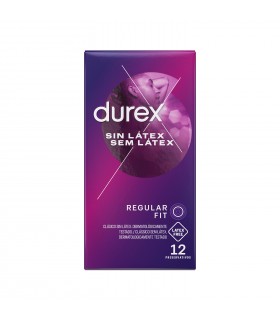 PRESERVATIVOS DUREX SIN LATEX 12UDS