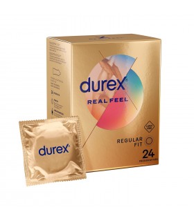 DUREX REAL FEEL CONDOMS 24 UNITS