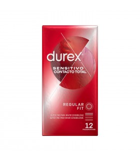 PRESERVATIVOS DUREX SENSITIVO CONTACTO TOTAL 12 UDS