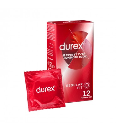 PRESERVATIVI DUREX SENSITIVE CONTATTO TOTALE 12 UNITÀ