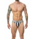 JOCKSTICK DE SPORT BLANC-NOIR S