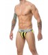 JOCKSTICK DE SPORT JAUNE-NOIR M