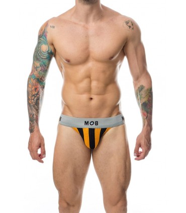 ORANGE-SCHWARZES SPORTJOCKET XL
