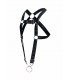 DNGEON ADJUSTABLE BACK HARNESS WITH RING SINGLE T.