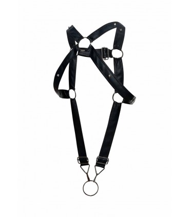 DNGEON ADJUSTABLE BACK HARNESS WITH RING SINGLE T.