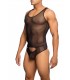 BODY TANGA REJILLA NEGRO S/M