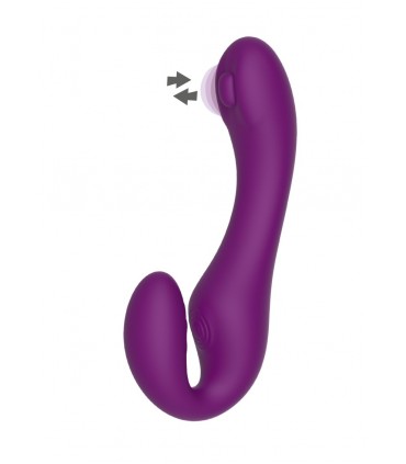 XOCOON PULSE VIBE USB-KABEL MIT LILA FERNBEDIENUNG