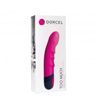 TOO MUCH SILICONE VIBRATORE 20,5 CM