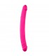 VRAI GODE EN SILICONE DOUBLE DOUBLE DO MAGENTA