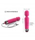 WANDERFUL USB MASSAGER MAGENTA