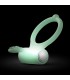 POWER CLIT PHOSPHORESCENT VIBRATING RING