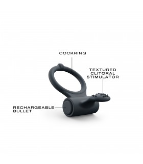 POWER CLIT + RECHARGEABLE VIBRATING RING