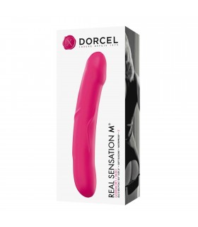 DILDO EN SILICONE REAL SENSATION M MAGENTA