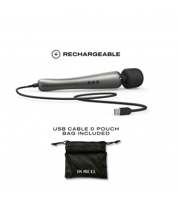 SILBERNES USB-MEGAWAND-MASSAGER