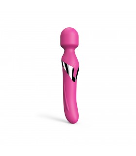 PINK DUAL ORGASMS VIBRATOR MASSAGER