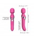 PINK DUAL ORGASMS VIBRATOR MASSAGER